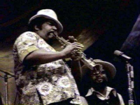 on stage at monterey 