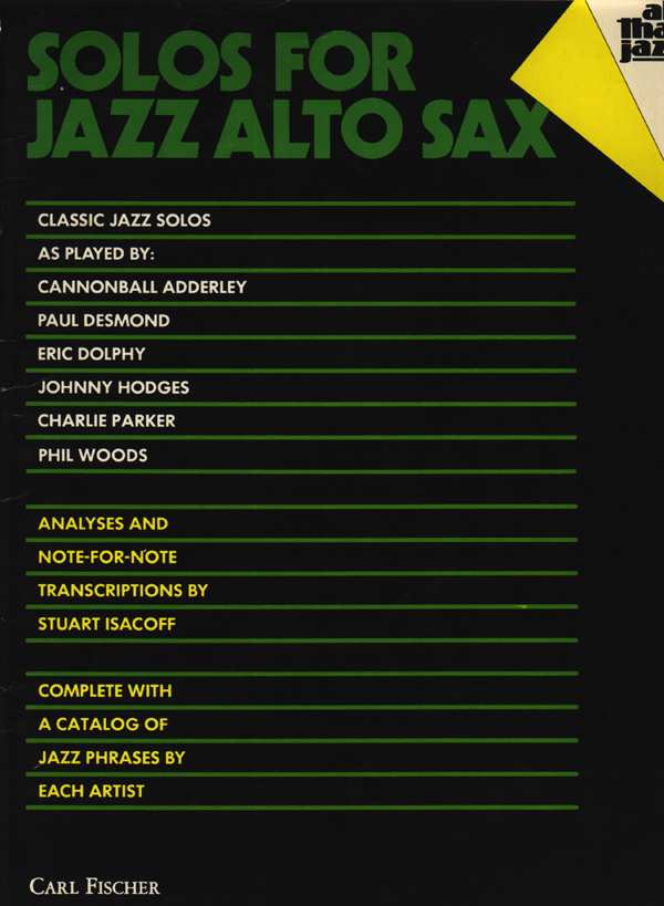 "Solo for alto jazz alto sax"