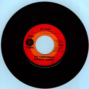 "45 RPM Capitol 2798 SIDE B"