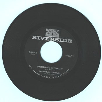 "45 RPM Riverside 4501 SIDE B"