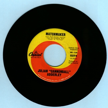 "45 RPM Capitol 5374 SIDE B"